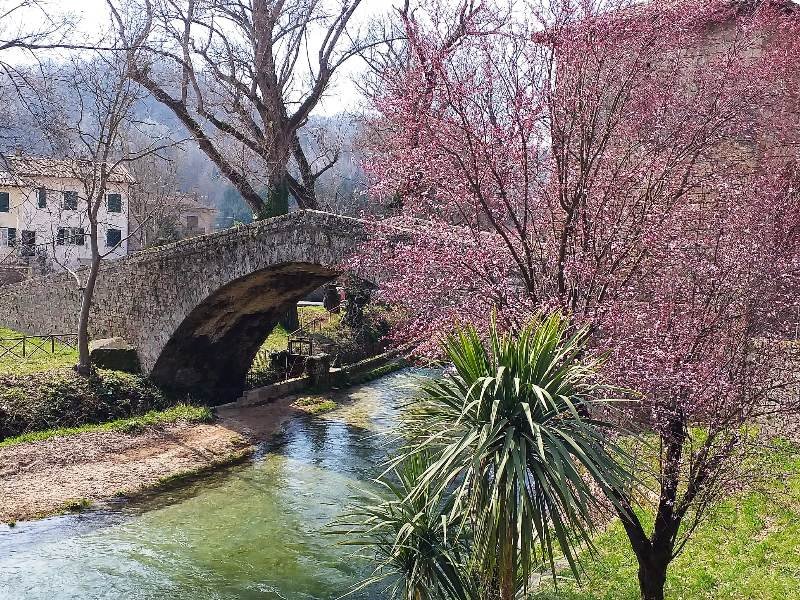 ponte di san francesco subiaco marzo 2021